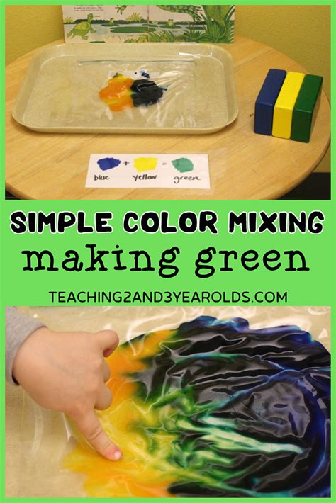 How To Add A Simple Color Mixing Activity That Is Fun