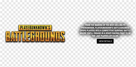 Playersunknowns Battlegrounds Logo Logo Brand Font Pubg Game Label
