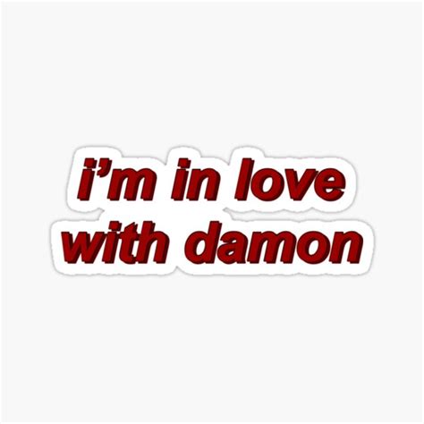 Damon Salvatore Stickers Redbubble The Vampire Diaries Vampire