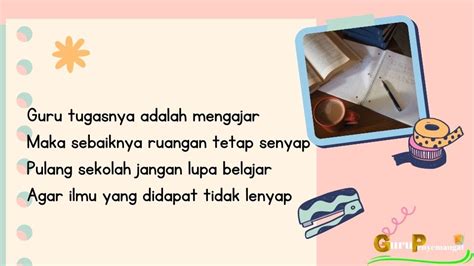 Kumpulan Pantun Semangat Belajar Untuk Ujian Di Sekolah Tetap Jaga