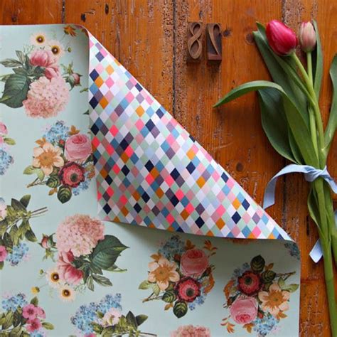 The 50 Most Beautiful Wrapping Papers Ever Via Brit Co Floral