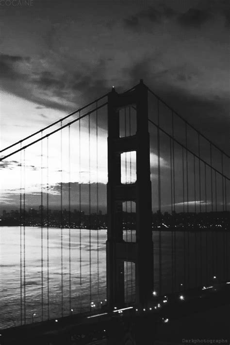 Dark Photographs Dark Street Light Golden Gate