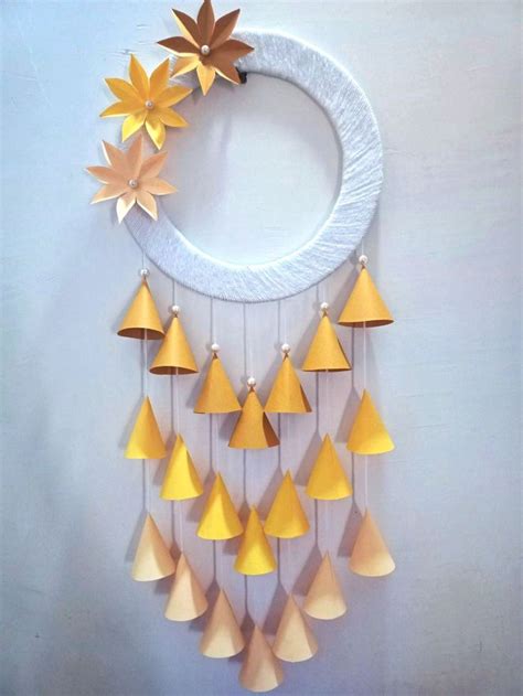 Diy Wall Hanging Craft Ideasflower Home Decor Diy Easy Paper Crafts