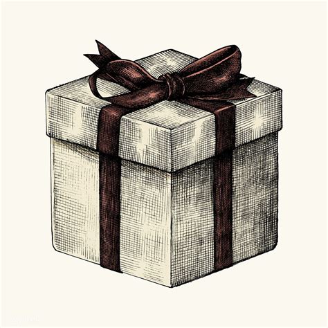 Hand Drawn T Box Illustration Premium Image By T