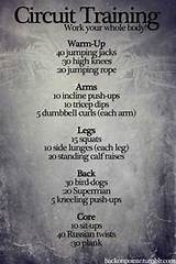 The Best Circuit Training Workout Images