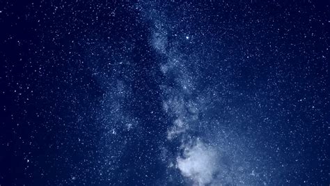 Milky Way Blue Clear Night Stock Footage Video 100 Royalty Free