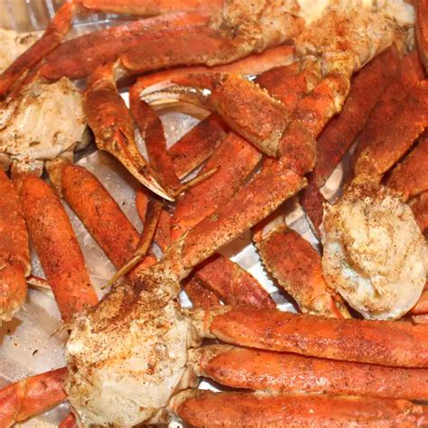 Baked Crab Legs With Creamy Garlic Butter Sauce Recipe Baked Crab
