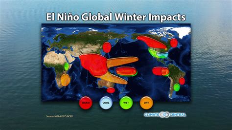 El Niños Winter Impacts Climate Central