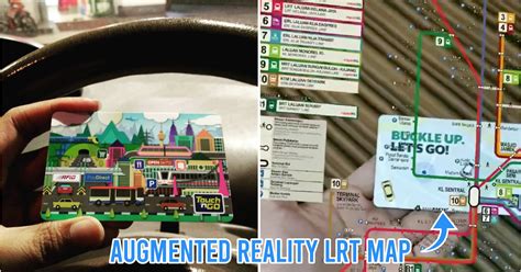 Rapidkl pun dah boleh buat direct payment guna kad atm. M'sian Techie Creates AR Rapid KL LRT Map On Touch 'N Go Card