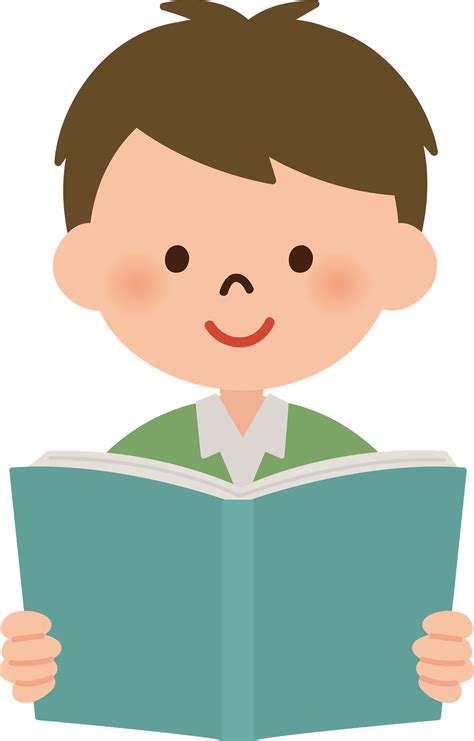 Book Clipart Clipart Student Sitting On Stack Books R
