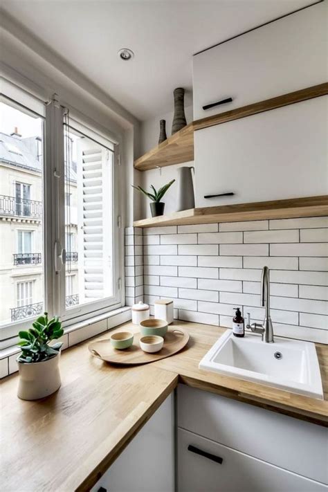 40 Marvelous Small Apartment Kitchen Remodel Ideas Kitchen Design