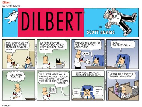 Dilbert On Change Requests Work Humor Office Humour Humor