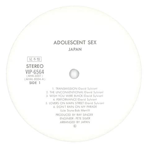 japan adolescent sex japanese promo vinyl lp album lp record 133325
