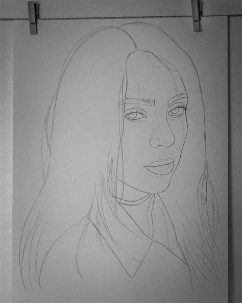She first gained attention in 2015 when she uploaded the song ocean eyes to. New sketch of billie! Hope u like it :) #billieeilish # ...