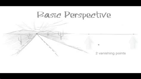 Basic Perspective Drawing Tutorial Youtube
