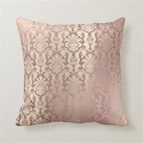 Contemporary Luxury Home Decor Golden Painted Pink Rose Gold Powder
