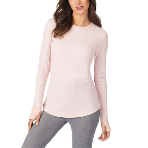 Climateright By Cuddl Duds Cuddl Duds Womens Stretch Thermal Long