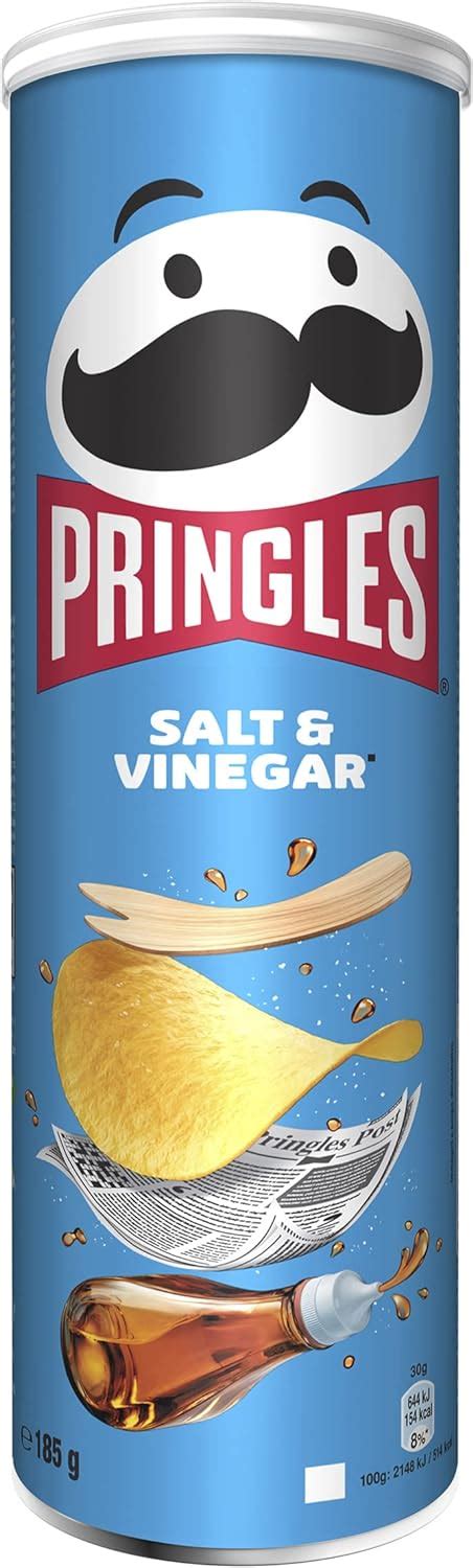 Pringles Salt And Vinegar Sharing Crisps 185g Uk Grocery