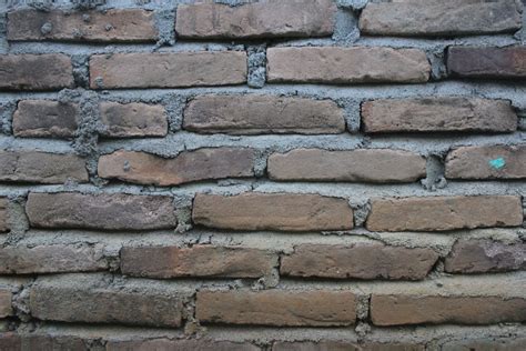 Bricks Brickwork Cement Concrete Construction Pattern Rough