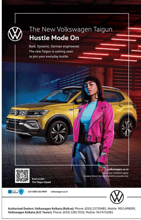 The New Volkswagen Taigun Hustle Mode On Ad Advert Gallery