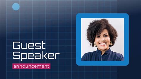 Guest Speaker Announcement Video Template Editable Youtube