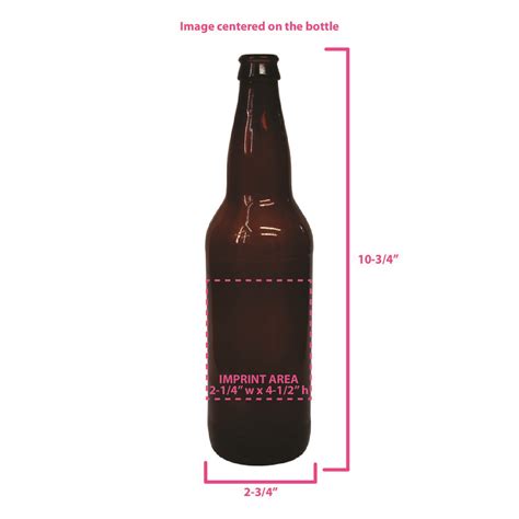 Amber Beer Bottle 22 Oz Arton Products