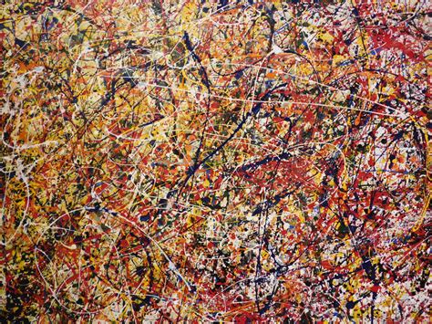 Pollock Drippings Jackson Pollock Dripping Uvres Shotgnod