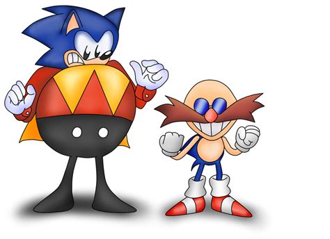 Sonic And Eggman Bodyswap By Classicsonicsatam On Deviantart