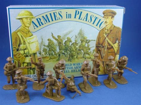 Armies In Plastic 54mm Wwi British Infantry 20 Figures In