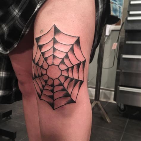 Spider Web Tattoo Designs For Women
