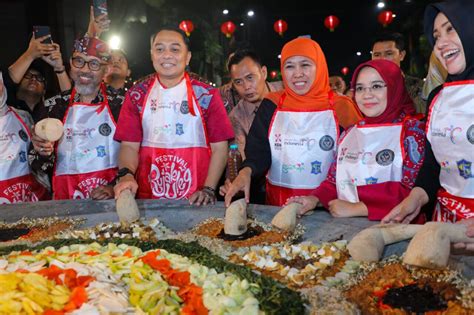 Festival Rujak Uleg Surabaya Segera Mendunia Masuk 8 Festival Ken 2023