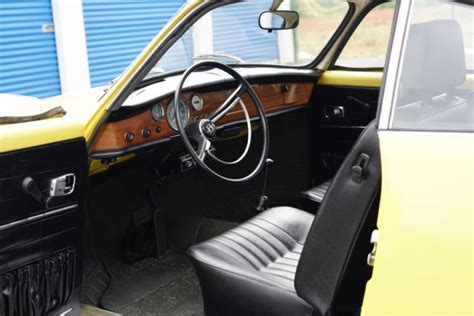 1971 Yellow Volkswagen Karmann Ghia Very Low Original Miles For Sale