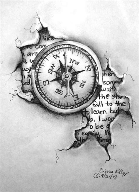 Tattoo Design Compass By Shezaniftyblonde On Deviantart