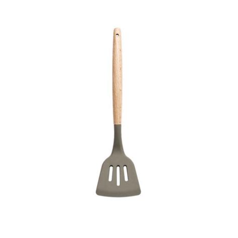 Wooden Handle Silicone Cooking Utensils Kitchen Utensil Natural