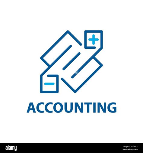 Vector Logo Of An Accounting Company Finance Stock Vector Image And Art