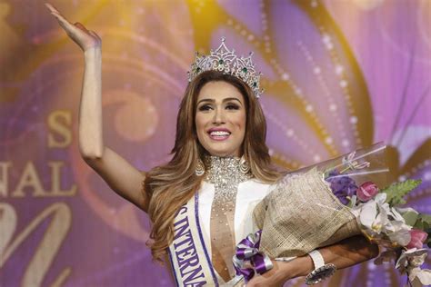 watch venezuelan crowned transgender beauty queen in miss international queen 2014 latest