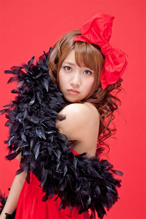 minami takahashi japanese sexy idol sexy red robe fashion photo shoot in red room ~ jav photo