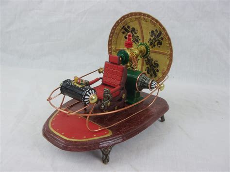 Hand Painted And 3 D Printed Model Of Hg Wells Time Machine From The