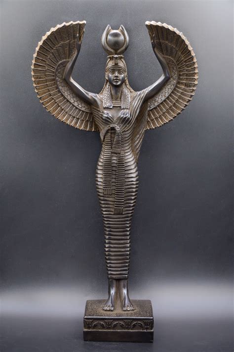 Unique Egyptian Goddess ISIS Statue Made In Egypt Craibas Al Gov Br