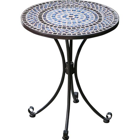 Alfresco Home Tremiti Mosaic Outdoor Bistro Table And Reviews Wayfair