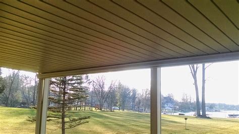 Consider installing an underdeck ceiling and drainage system, vinyl material that attaches to the underside of a second story deck. Under Deck Ceiling Installation with A-Team Gutters