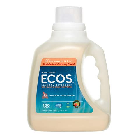 Ecos Laundry Detergent Magnolia And Lily 1000 Fl Oz