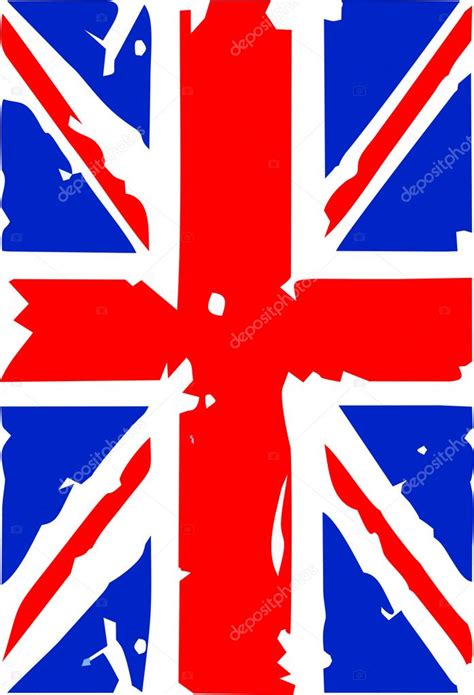 Torn British Flag Drawing And Torn British Flag Unionsymbol Of