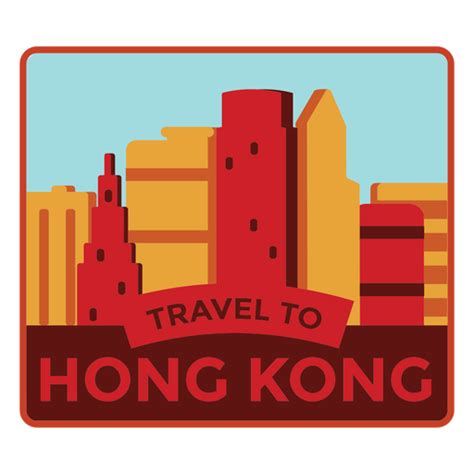 Hong Kong Travel To Hong Kong Sticker Transparent Png And Svg Vector File