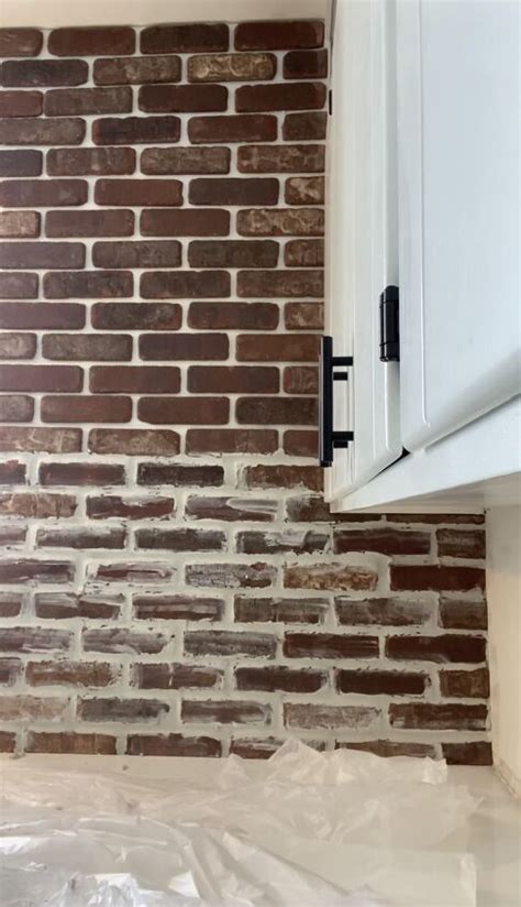 Diy Brick Accent Wall Hometalk