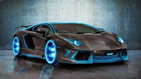 Black And Blue Neon Lamborghini Wallpapers Top Free Black And Blue