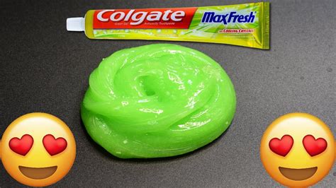 Colgate Max Fresh And Sugar Slime Testing No Glue And 1 Ingredient