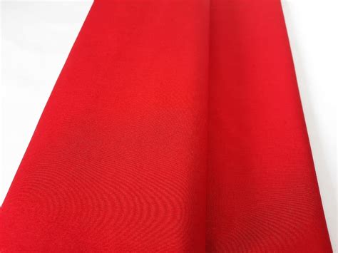 Tecido Liso Vermelho (tricoline 100% algodão) no Elo7 | Ôh de Casaa ...