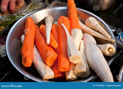 Carrots And Parsnip Stock Image Image Of Vegetable Piece 19154061