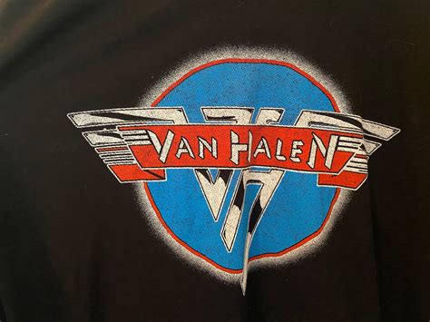 Van Halen Oversized Band Tee Graphic Tee Etsy